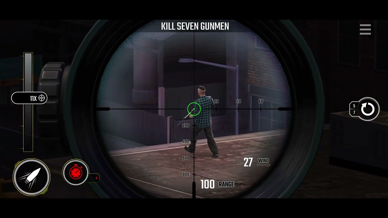 Pure Sniper Z19, City Limits, Mission 7, Rooftop Roundup.