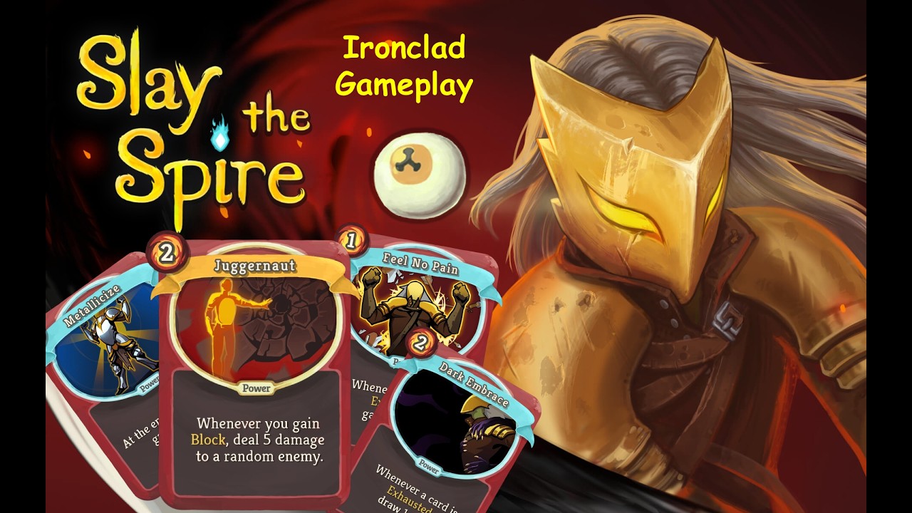 Slay the Spire Gameplay | Ironclad run (Ascension 20 / Juggernaut Deck!)