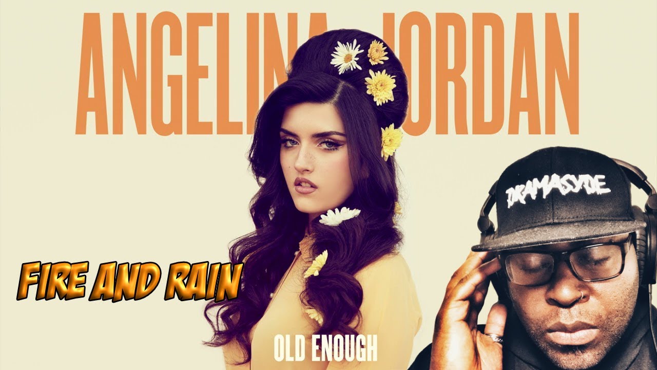 Angelina Jordan - Fire And Rain (Visualizer) REACTION VIDEO