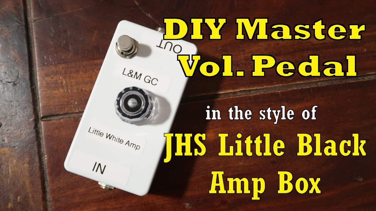 DIY Master Volume / Attenuator Pedal inspired by JHS Little Black Amp Box