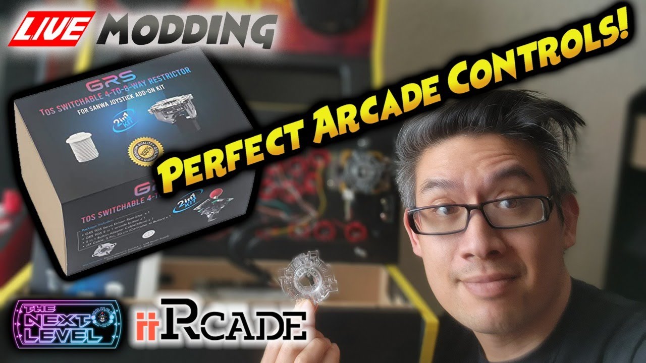 iiRcade LIVE Modding - Installing GRS Switchable 4-to-8-Way Restrictor Gate (The Next Level ep 49)