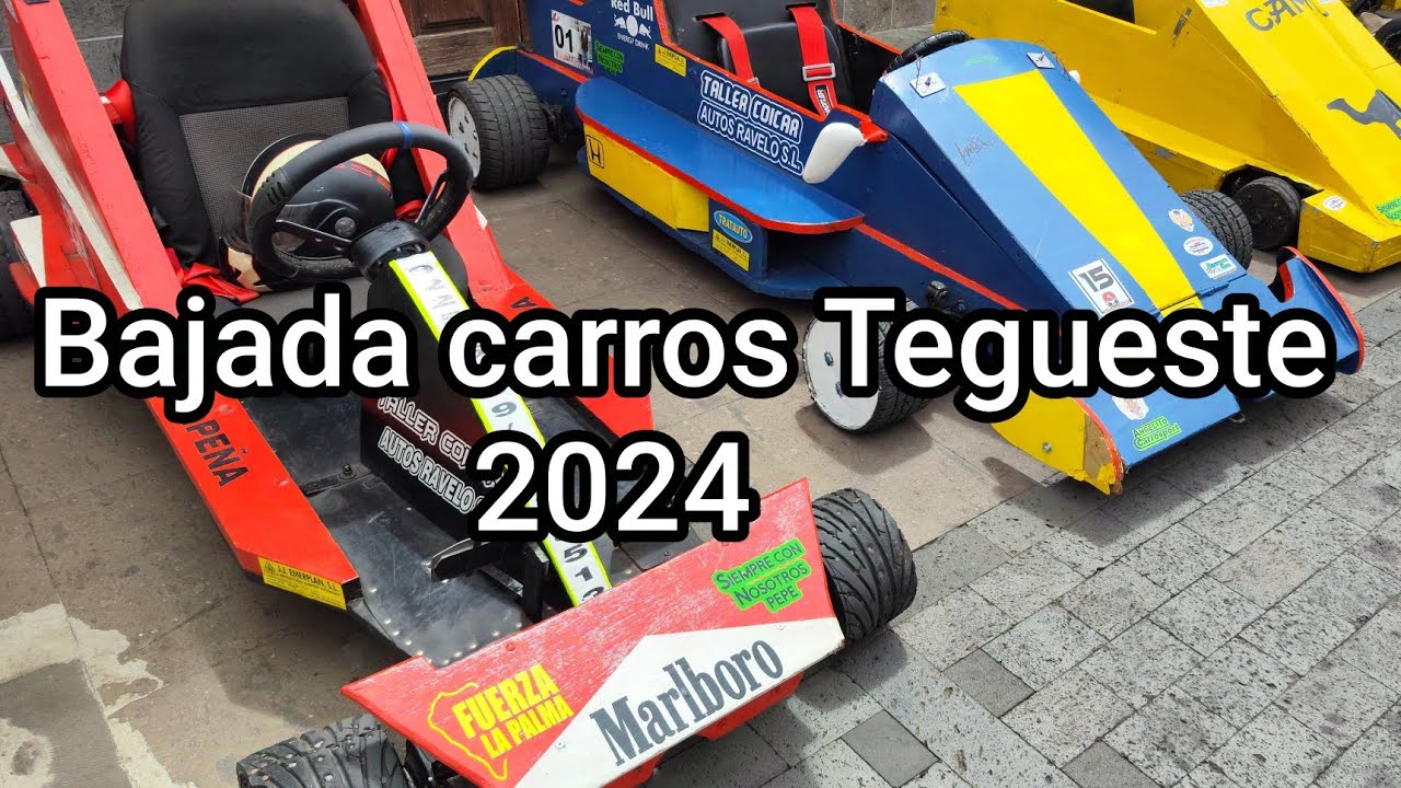 Bajada carros Tegueste 2024