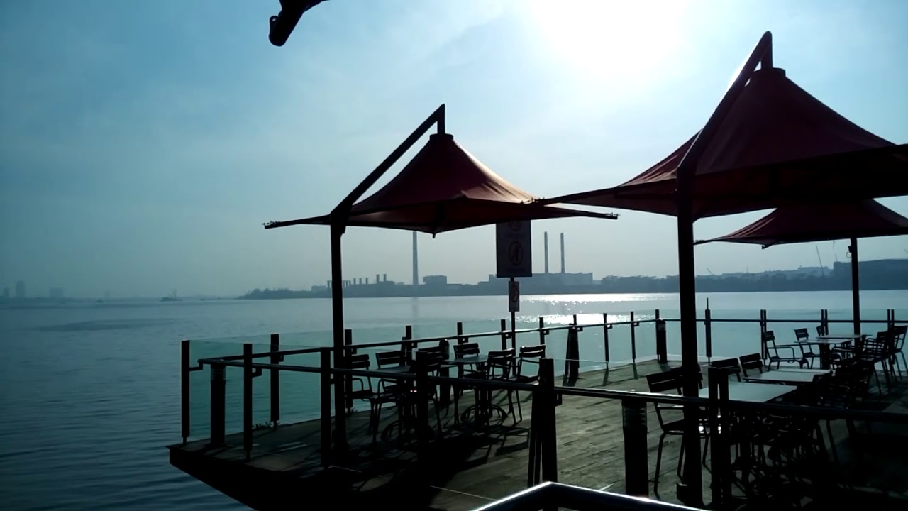 KFC Stulang Laut Johor 2019. The most scenic KFC in the world. By juzvids.com
