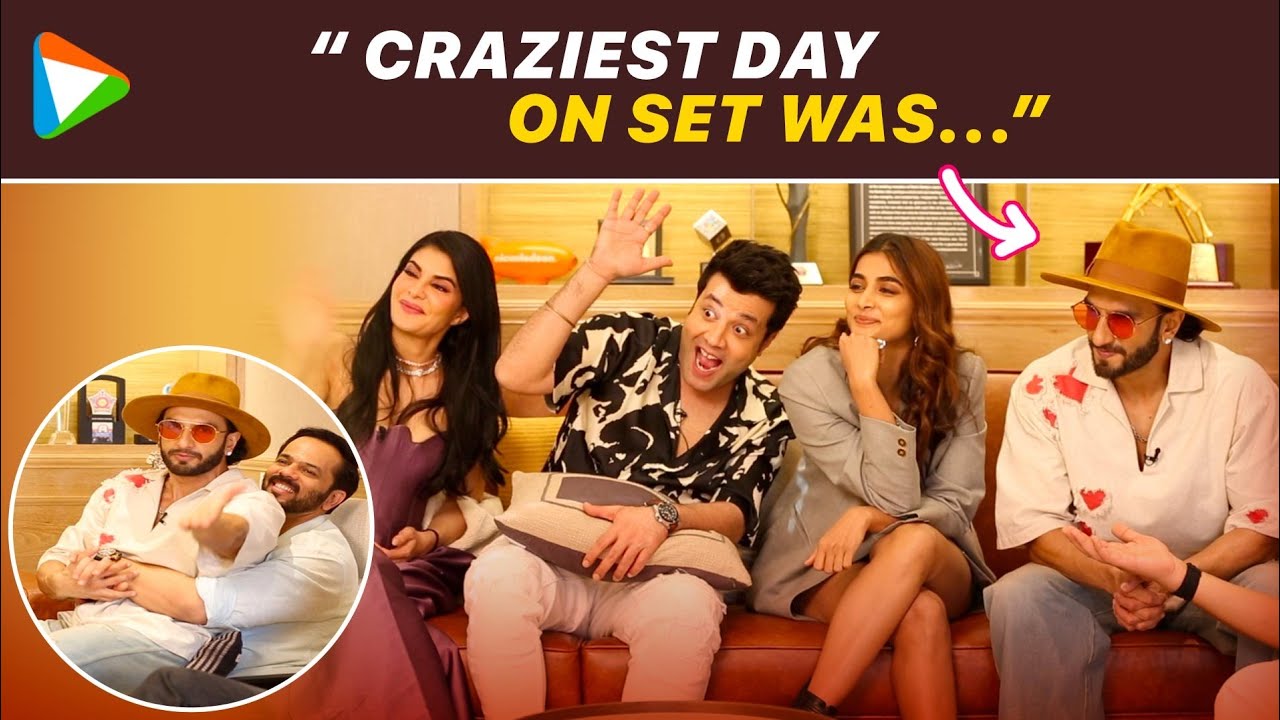 Ranveer Singh talks about Rohit Shetty's set: 
