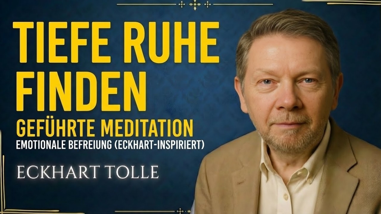 Tiefe Ruhe finden – Geführte Meditation zur emotionalen Befreiung (Eckhart-inspiriert)