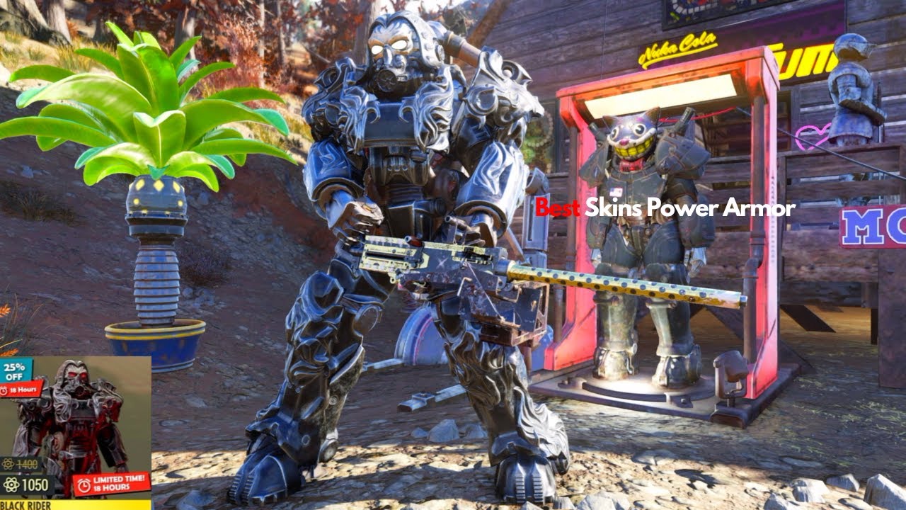 Black Rider Skin Fallout 76 Best Paints Power Armor
