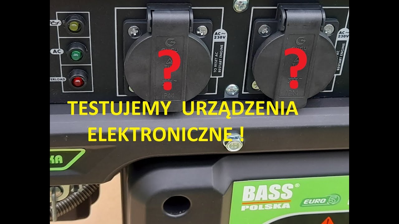 Test agregatu inwerterowego 3,5kw podłączam urządzenia elektroniczne,jak agregat sobie poradzi?