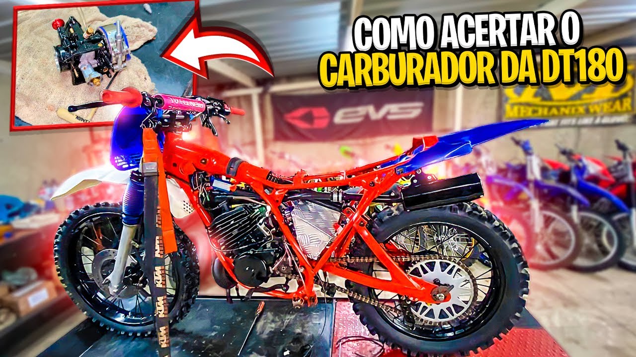 COMO ACERTAR O CARBURADOR DA DT180 - VEJA