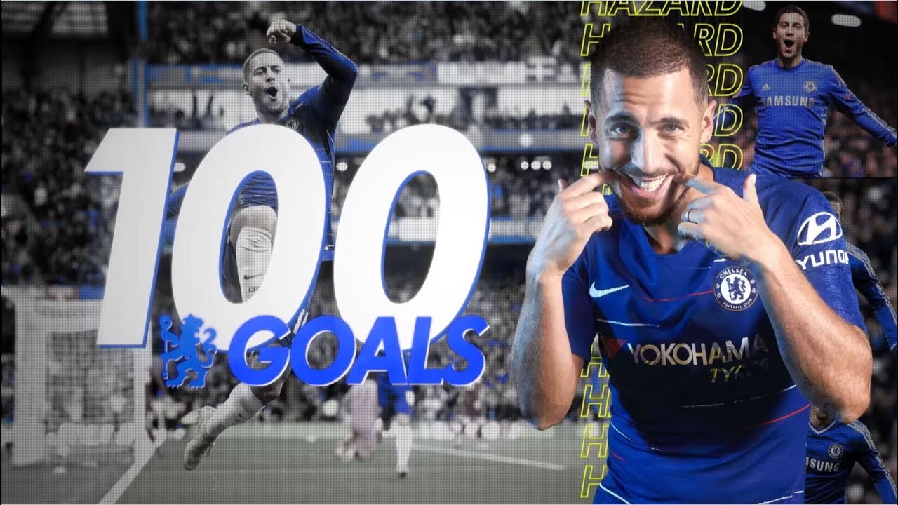 #HAZARD SCORES 100 CHELSEA GOALS!