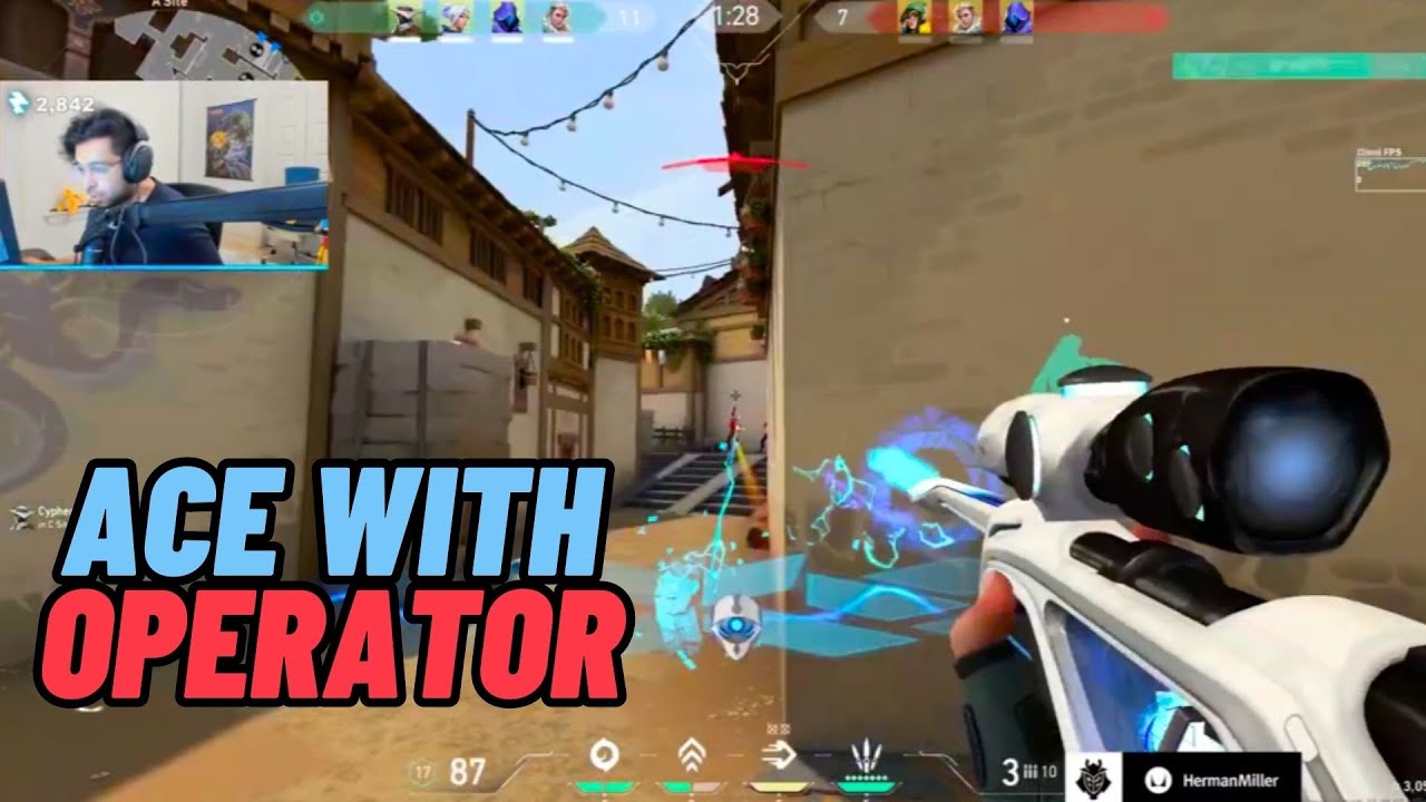 ShahZam's INSANE ACE with Ion Operator in Ranked | Valorant