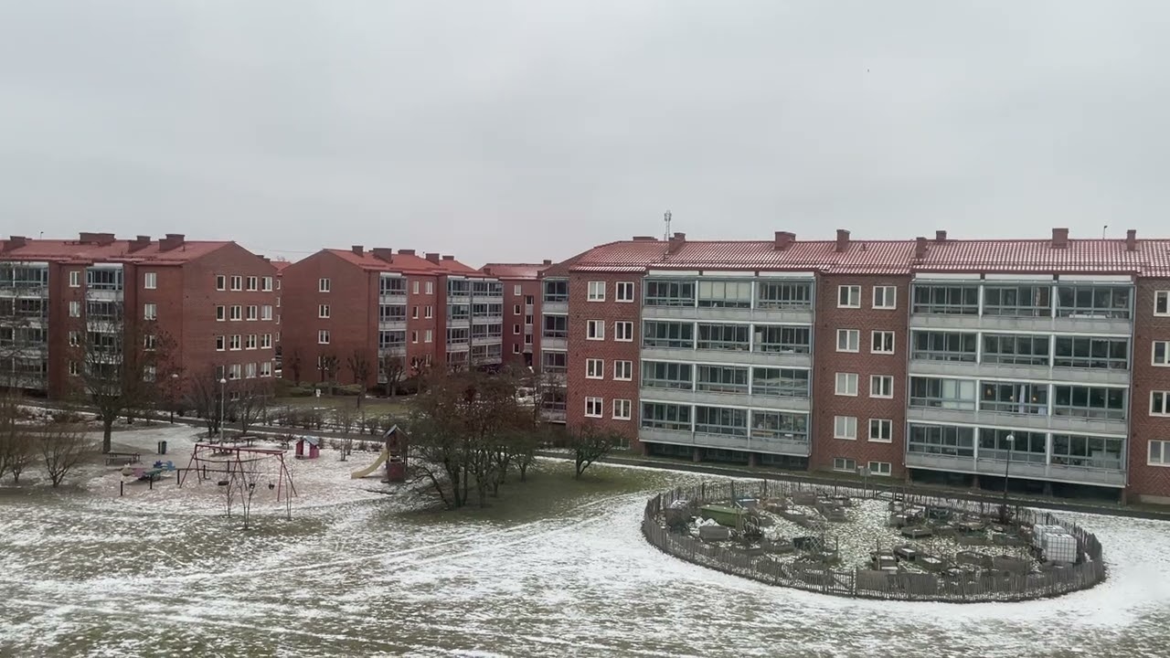 Самая холодная зима в Швеции / Заболела .Опять