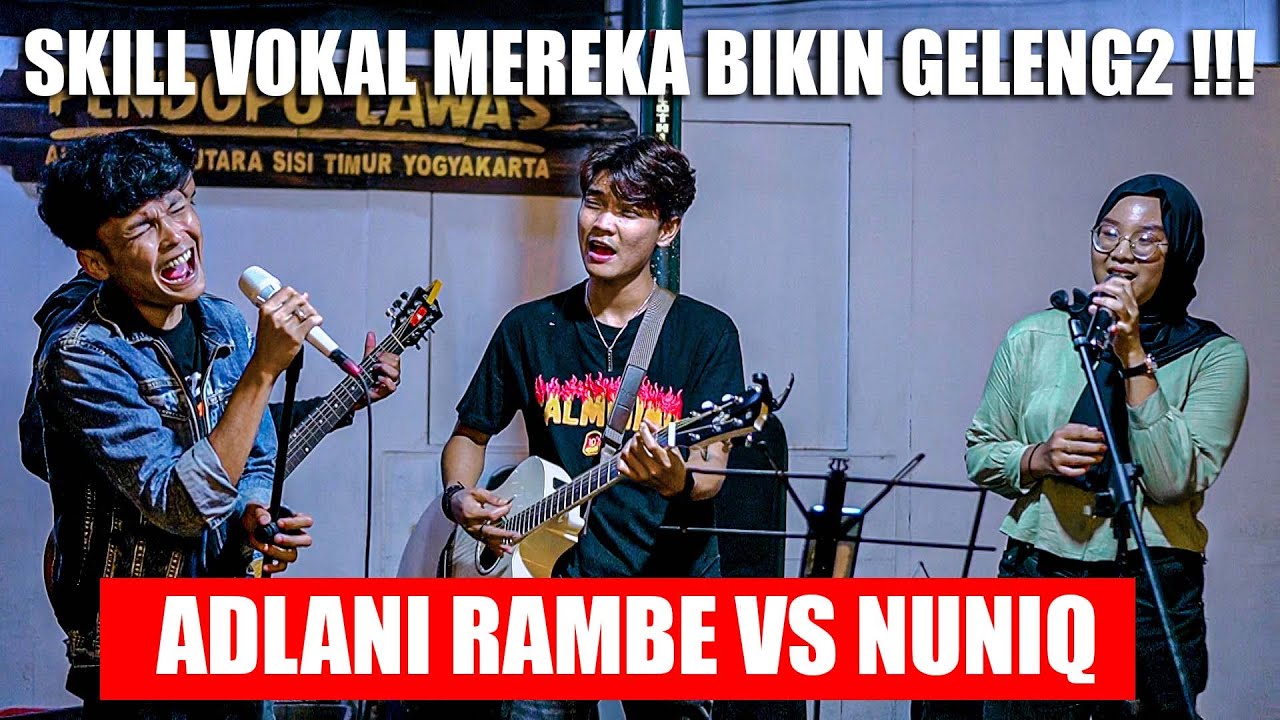 Ku Ikhlaskan Kau Pergi - Adlani Rambe Ft  Nuniq (Live Ngamen)