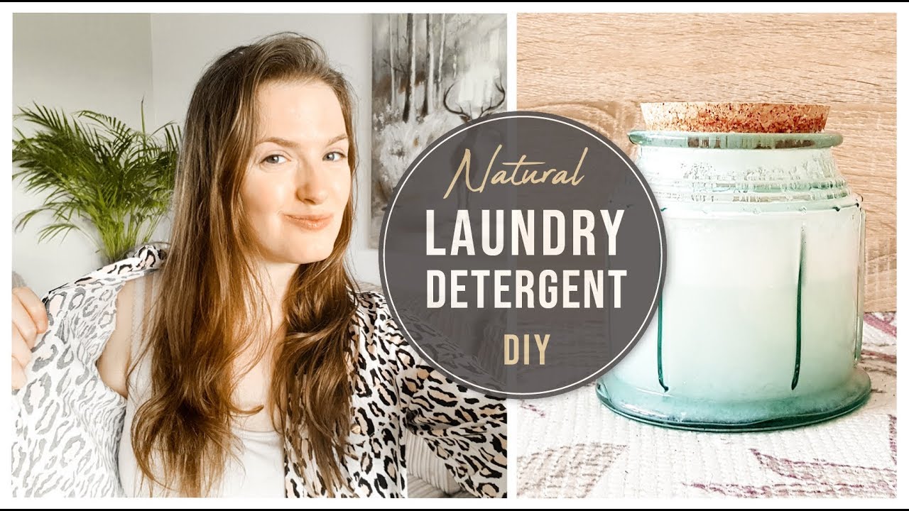 Amazing Natural Non Toxic Laundry Detergent DIY With Essential Oils (It REALLY Works!)