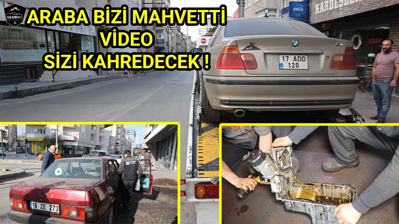 CONTASI YANIK ARABAYI ZORLAYARAK KULLANIRSAK NE OLUR? (BMW 316i 1.6 Motor / Silindir Kapak Yenileme)
