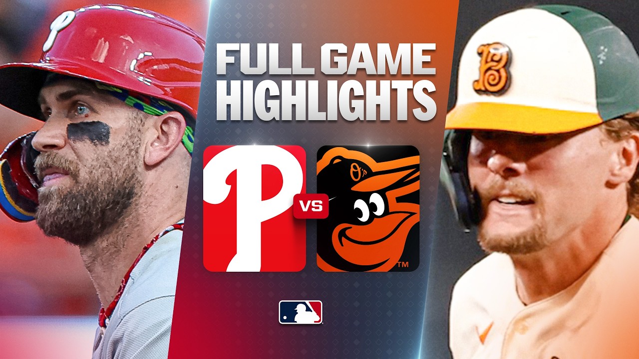 PHILLIES vs. ORIOLES: Official Full Game Highlights (July 31) | 2026 MLB Season