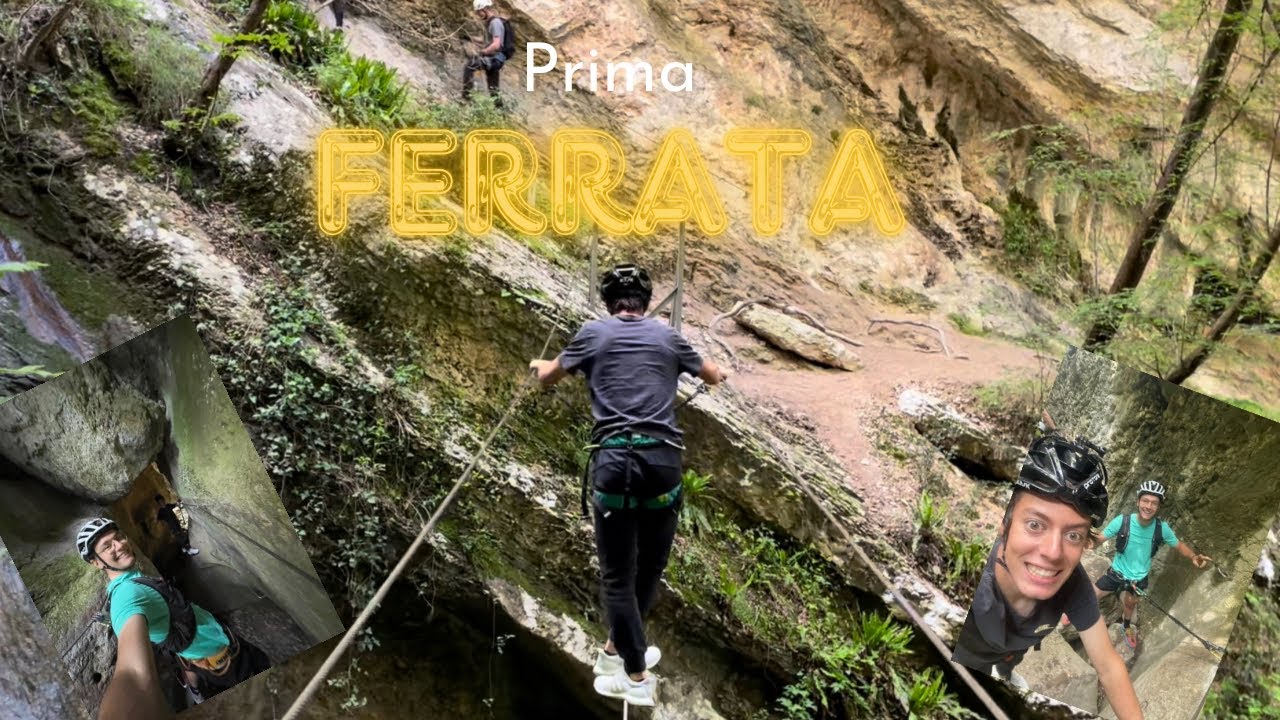 PRIMA FERRATA della VITA a RIO SALAGONI - Adrenalina pura