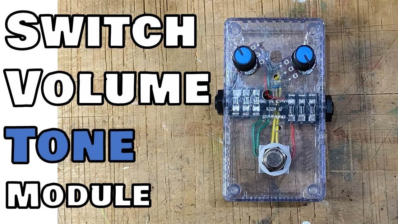 DIY Fender Princeton-Style Volume & Tone Control with Bypass Switch | Experimental Tube Amp Series
