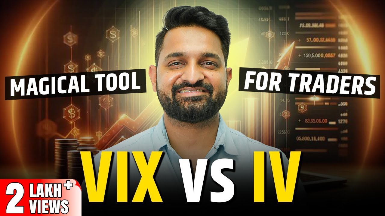 VIX Vs IV | How to Use Implied Volatility in Our Strategies | Theta Gainers