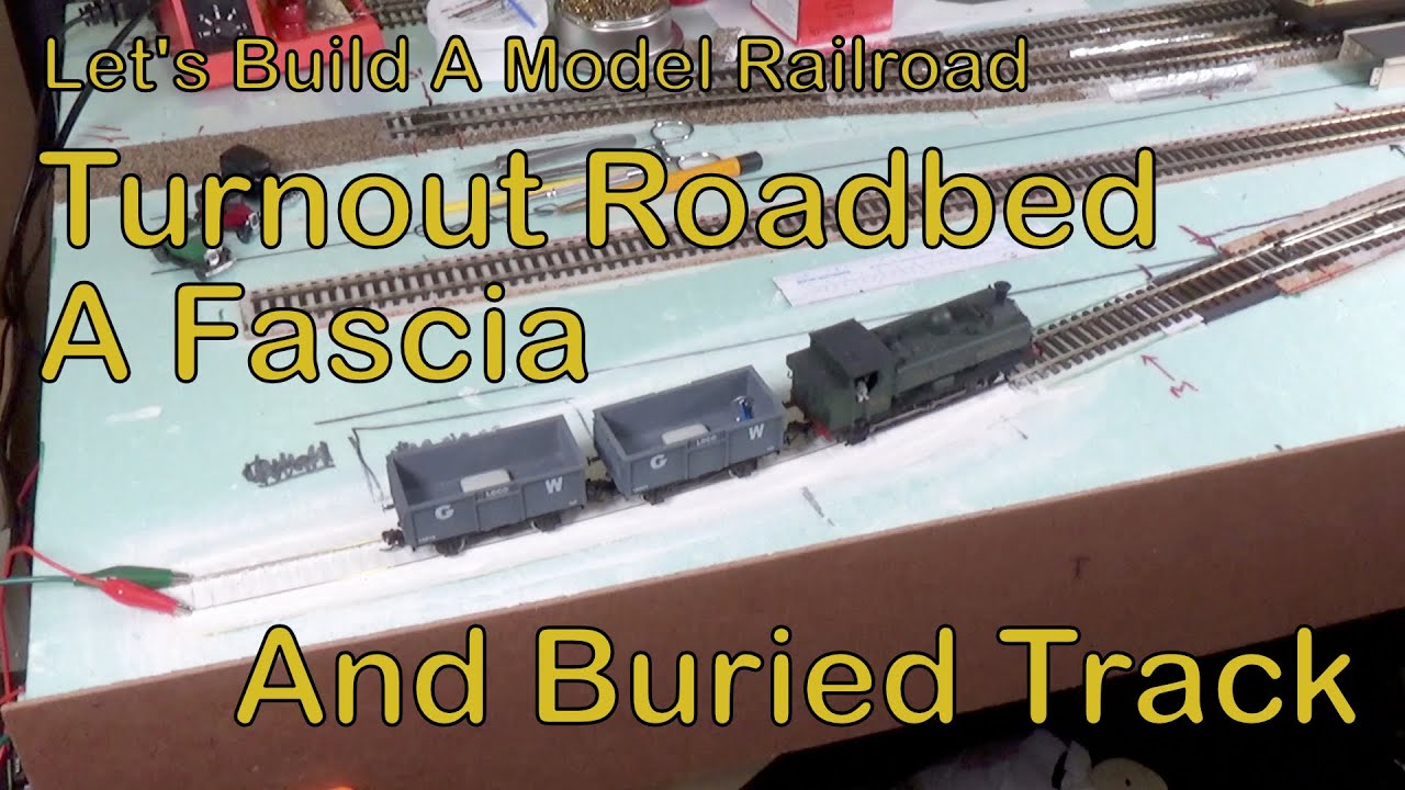 Turnout Roadbed, A Fascia, And Buried Track (148)