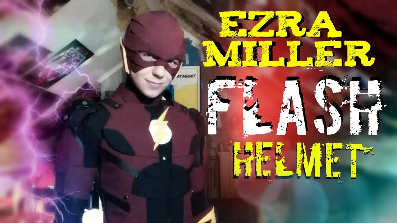 Ezra Miller Flash Helmet Build