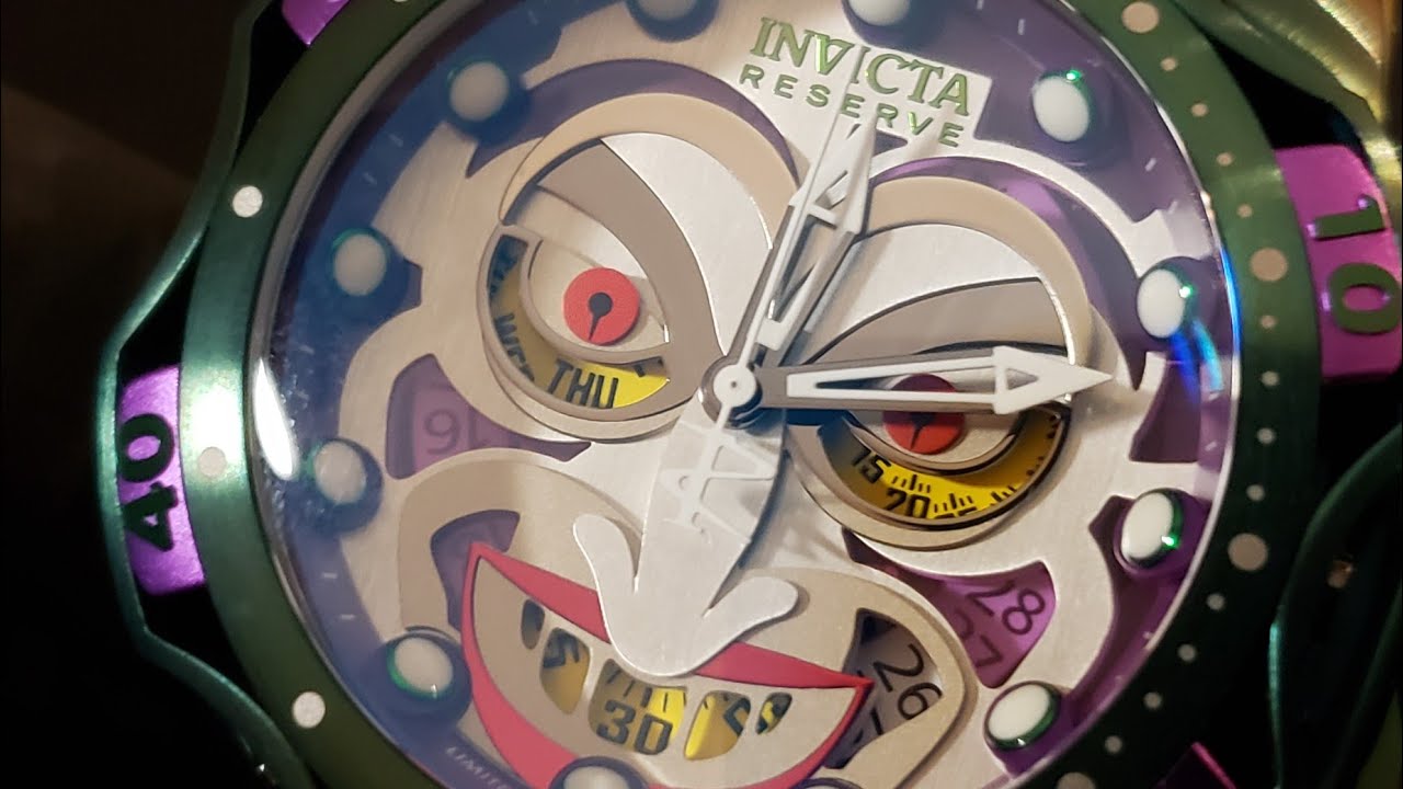 ОБЗОР ЧАСОВ DC COMICS INVICTA JOKER