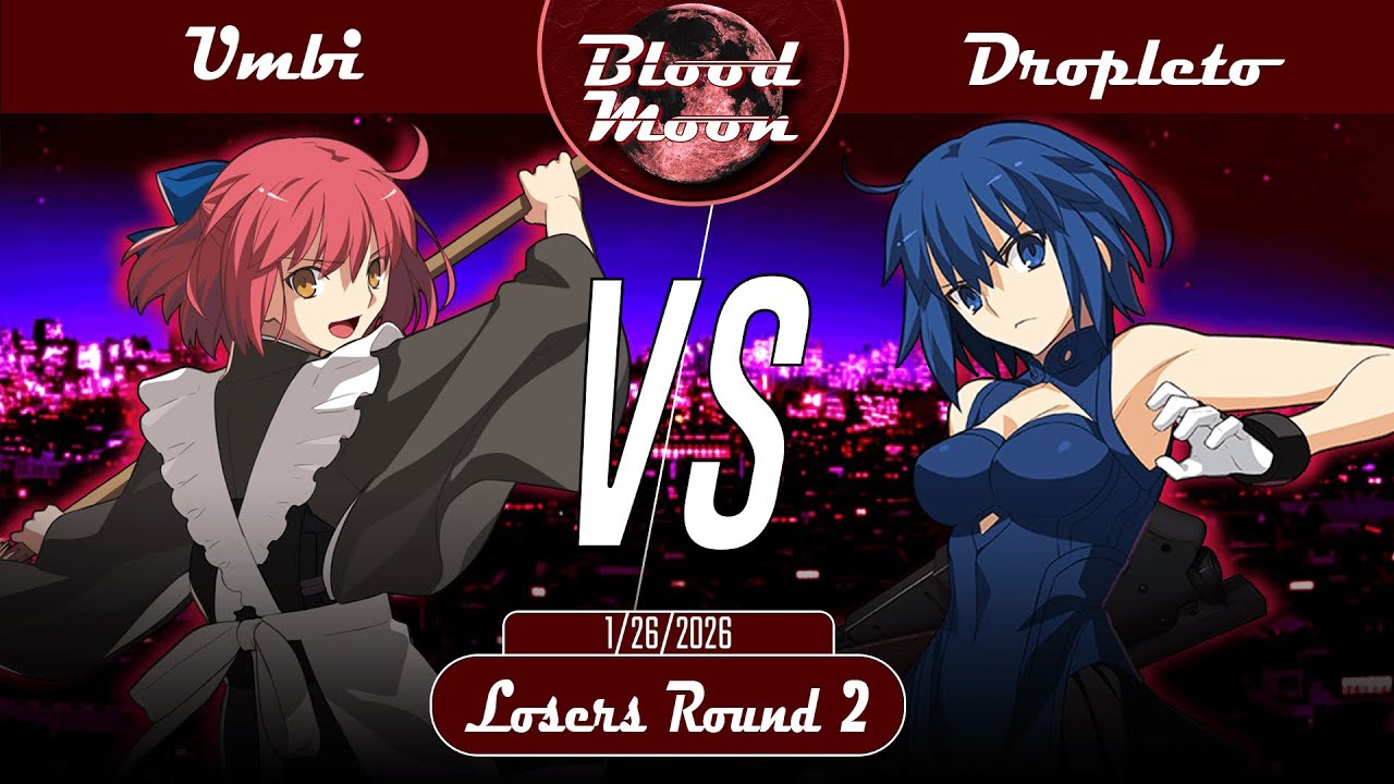 Blood Moon XXV | Umbi (Kohaku) VS. Dropleto (P.Ciel) | MBTL NA Netplay Bracket