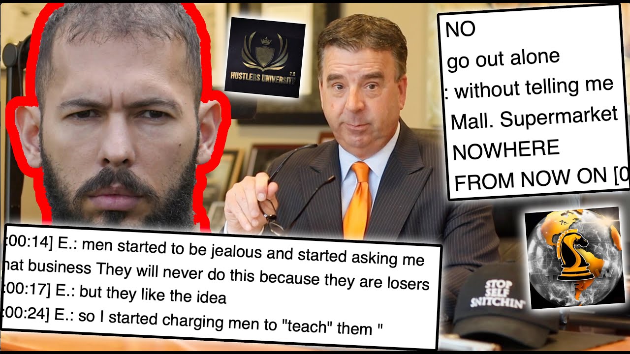 Released Court Documents Reveal Andrew Tate's REAL Thoughts About his Students & More Incrimination
