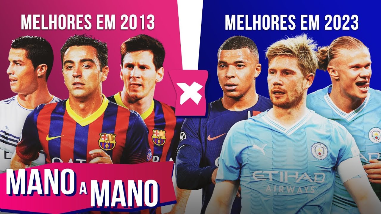 SELEÇÃO DE 2013 X SELEÇÃO DE 2023: QUEM É MELHOR? | MANO A MANO