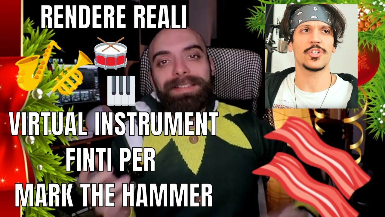 mixare gli strumenti virtuali di Mark the Hammer come se fossero veri