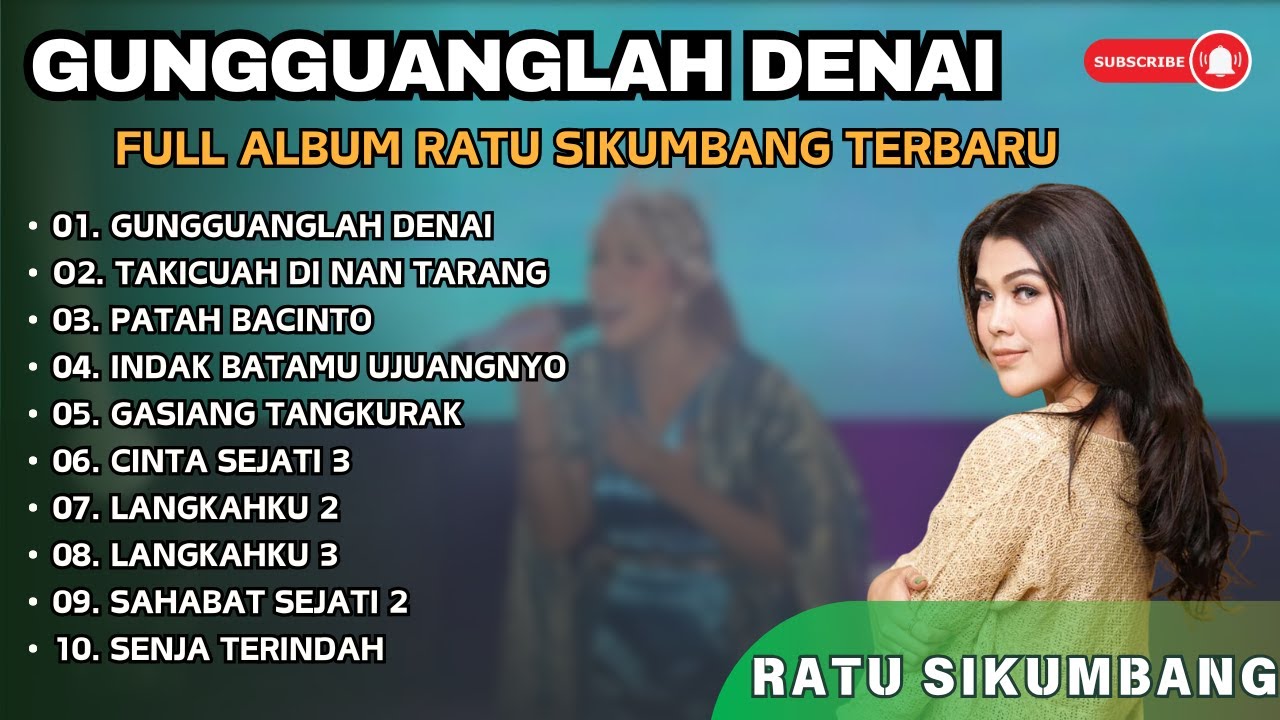 RATU SIKUMBANG - GUNGGUANGLAH DENAI - TAKICUAH DINAN TARANG || LAGU POP MINANG TERPOPULER 2024
