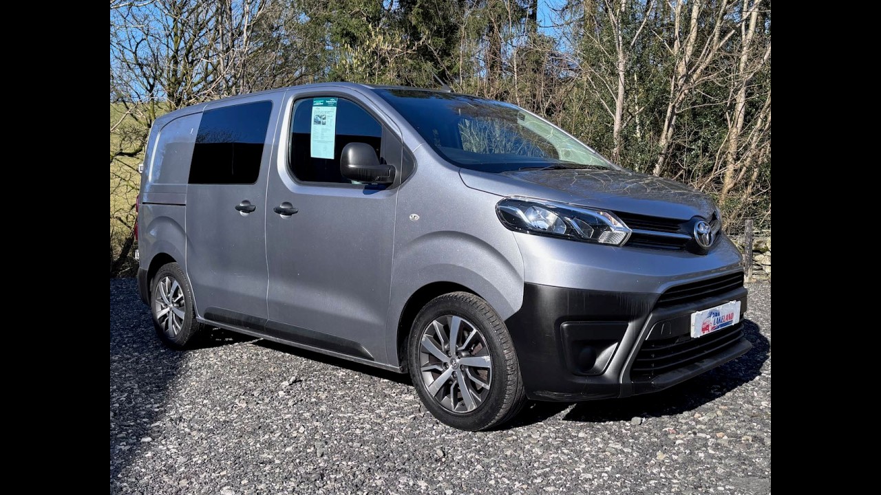 TOYOTA PROACE 5 Seater 1.5D Icon Compact Van Diesel Manual SWB 100PS WU70SKF 2020 (70) 99,750 miles