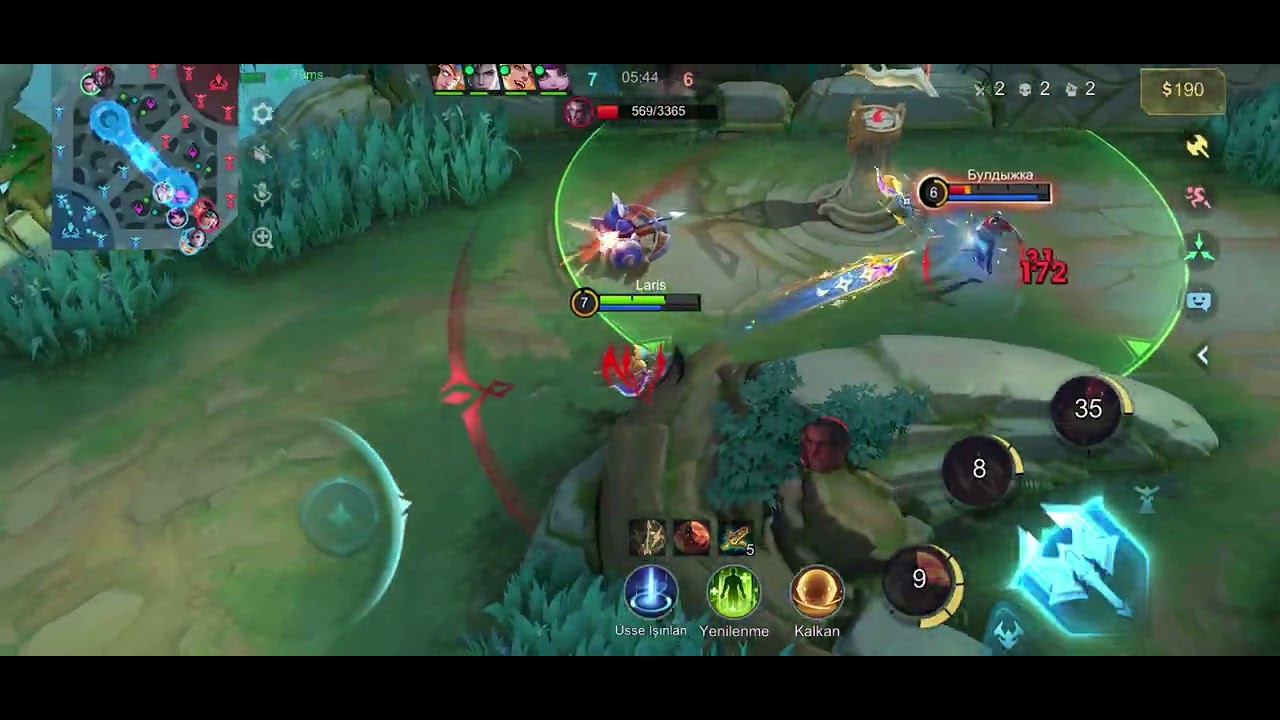 HANABİ SOLO RANK (TRİPLE KİLL) 11 KİLL 8 ASSİST GAMEPLAY Mobile Legends