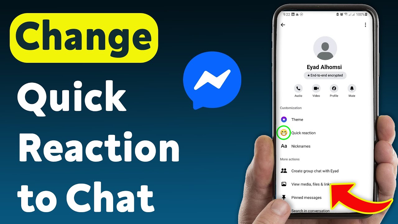 How to Change Quick Reaction to Chat on Messenger (Updated)