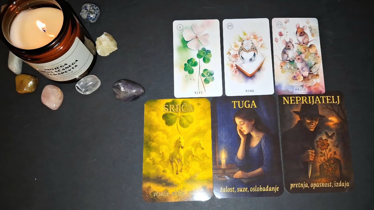 🌟 KO MISLI NA TEBE UPRAVO SAD I ZAŠTO? 🔮IZABERI KRISTAL🔮