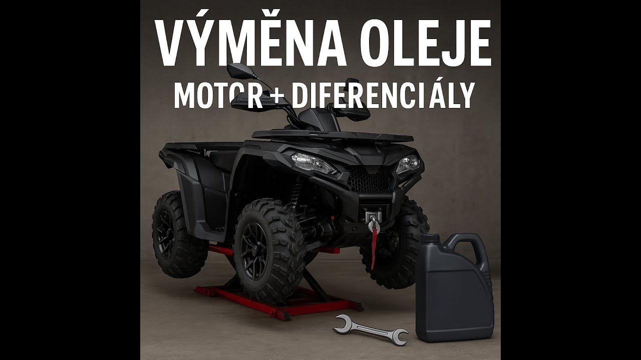 🔧Goes Terrox 500s výměna oleje v motoru a diferenciálech🛢️🛠️ | Quad Vlog #41