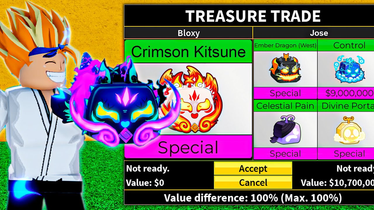 Tradeando Frutas PERMANENTE por 24 Horas (Blox Fruits)