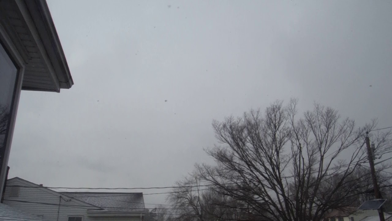 Video 6 Snow Squall Cherry Hill, NJ Justin Mirigliani