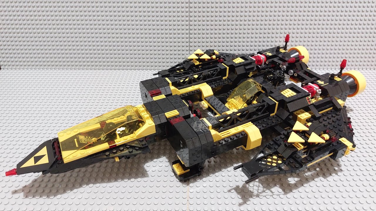 Lego 10355 Blacktron Renegade Custom Symetrical Adapter Tutorial (Reversed Speedbuild)