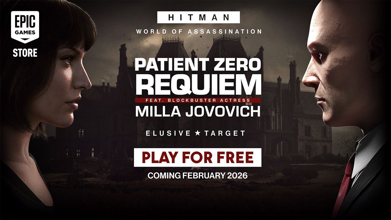 HITMAN World of Assassination | Patient Zero Requiem (ft. Milla Jovovich) Elusive Target Teaser