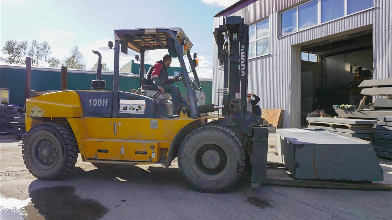 Вилочный погрузчик LiuGong CLG2100H после 10 лет эксплуатации