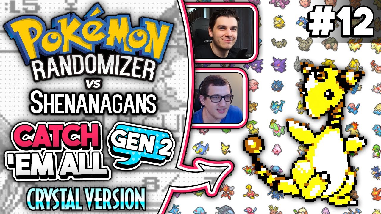 Gen 2 CATCH EM ALL Randomizer Race vs Shenanagans | Pokemon Crystal #12
