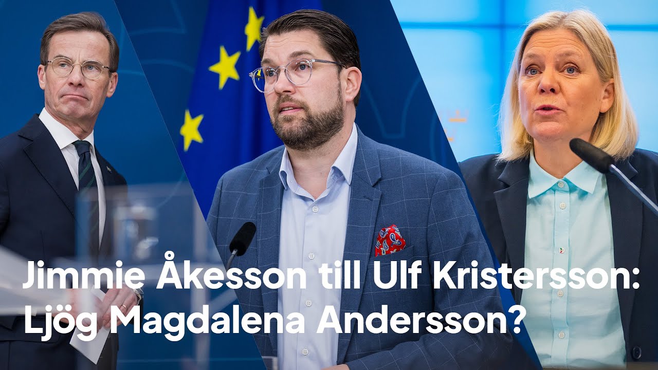 Jimmie Åkesson till Ulf Kristersson: Ljög Magdalena Andersson?