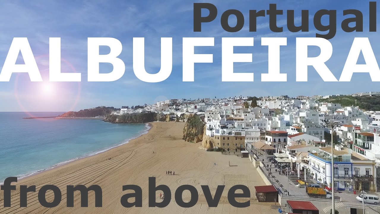 Albufeira from the air - DJI drone footage