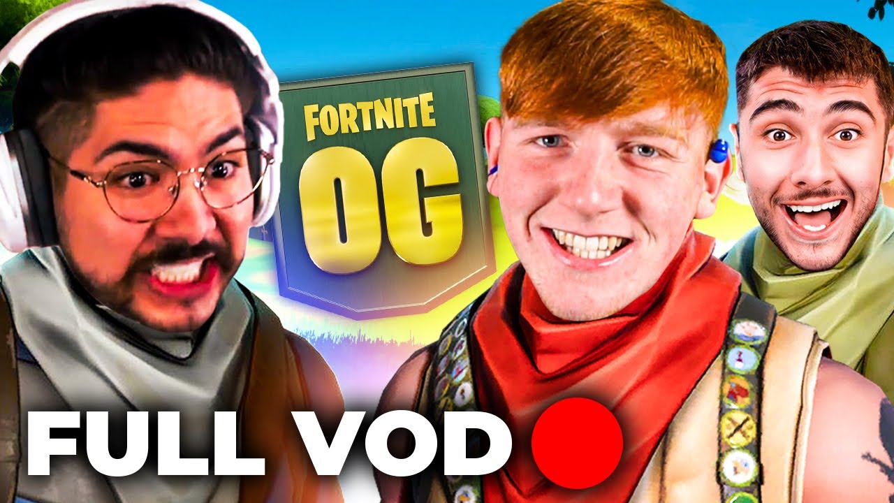 *FULL VOD* I Made CASTRO RAGE QUIT Fortnite! ft. Danny Aarons