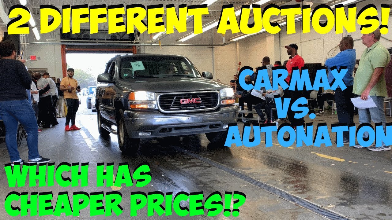 VISITING 2 DIFFERENT AUTO AUCTIONS IN 1 DAY! *COMPARING DEALER AUCTION PRICES!*