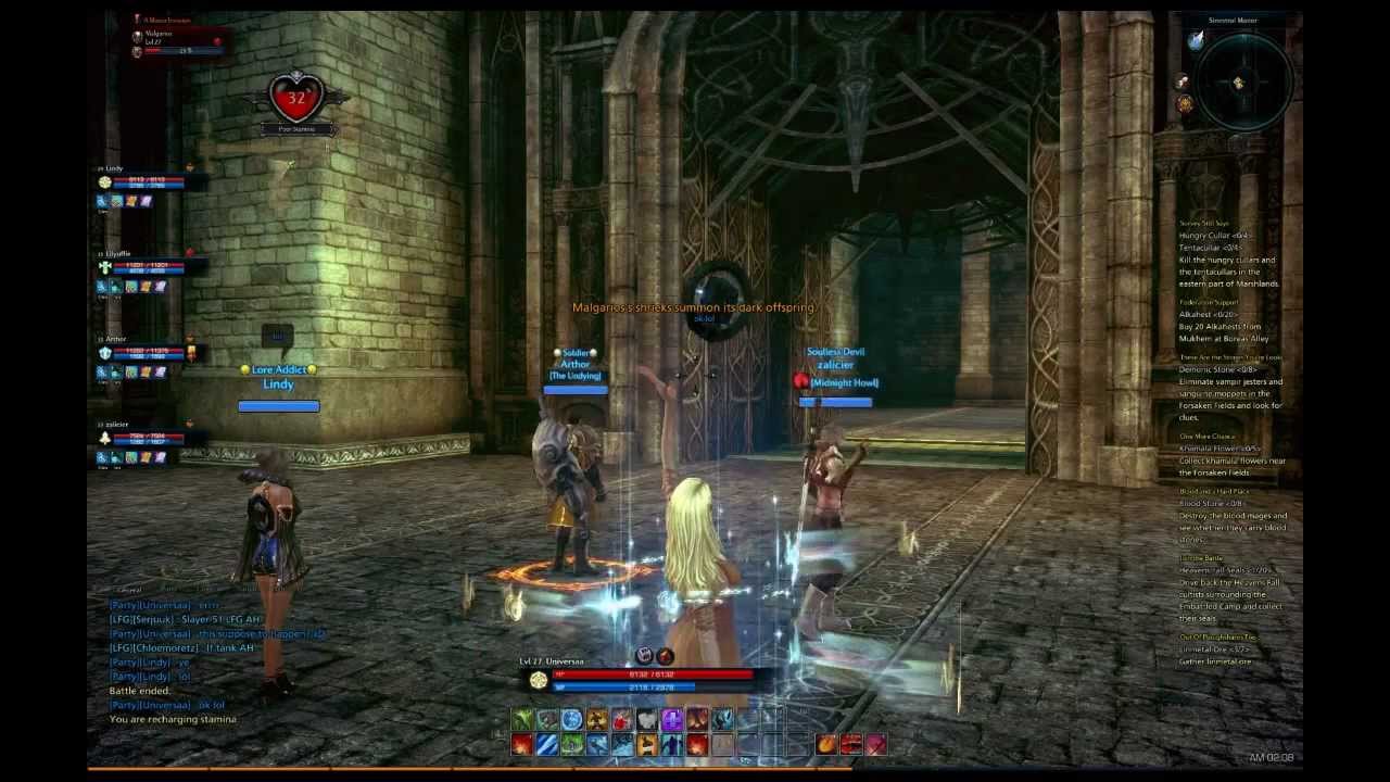TERA - Sinistral Manor (SM)  - Last Boss - Sorcerer