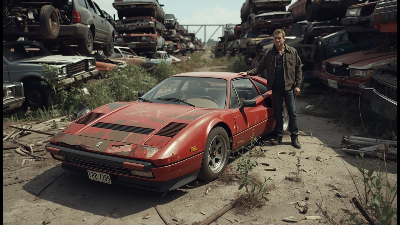 ASMR Car Restoration |1984 Ferrari 308 GTS Full Restoration | #shorts #asmrrestoration #tranding