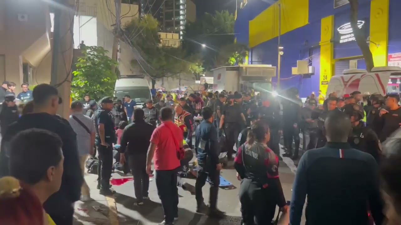 ¡V10L3NC1A! Hubo bronca fuera del estadio de la Ciudad de los Deportes