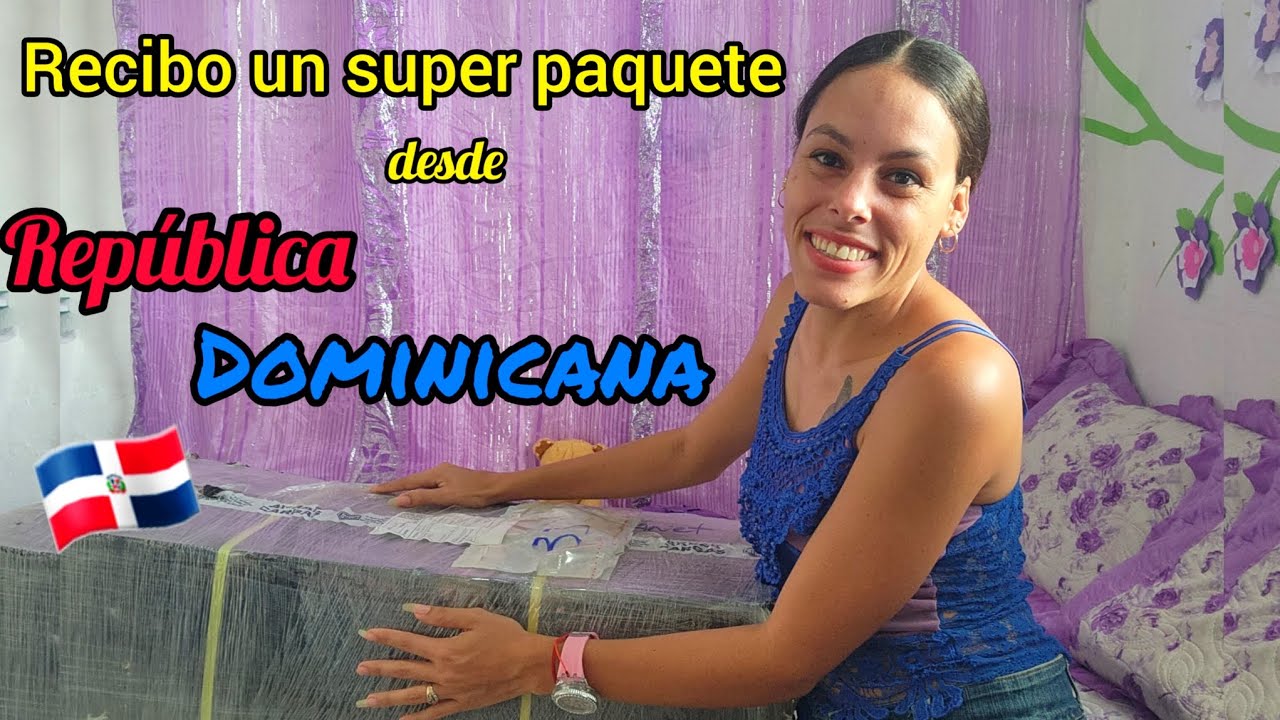 😱Suscriptor me envía un SÚPER PAQUETE 📦 desde República Dominicana 🇩🇴/en Cuba no hay nada de esto.