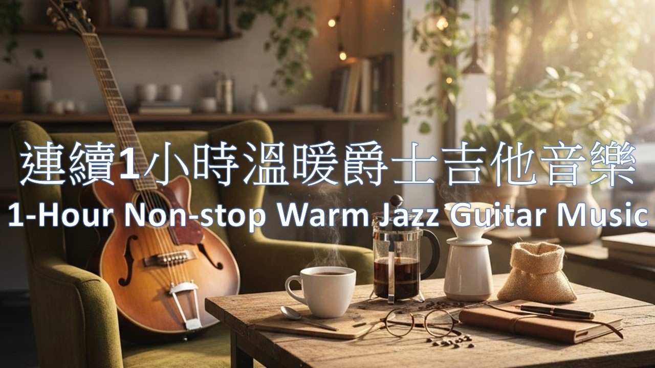 魔浪音樂系列 - [專輯：日光午後] - 連續1小時溫暖爵士吉他音樂(製作:戴維楚) Moulang Music -1-Hour Non-stop Warm Jazz Guitar Music